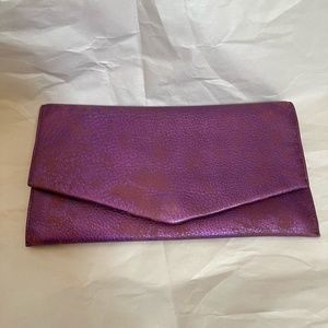 Cole Haan Metallic Envelope Clutch